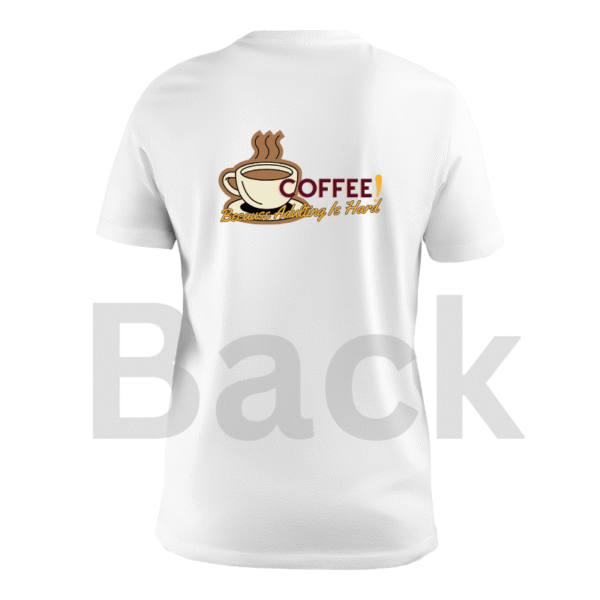 Coffee Adulting custom t-shirt - Image 2